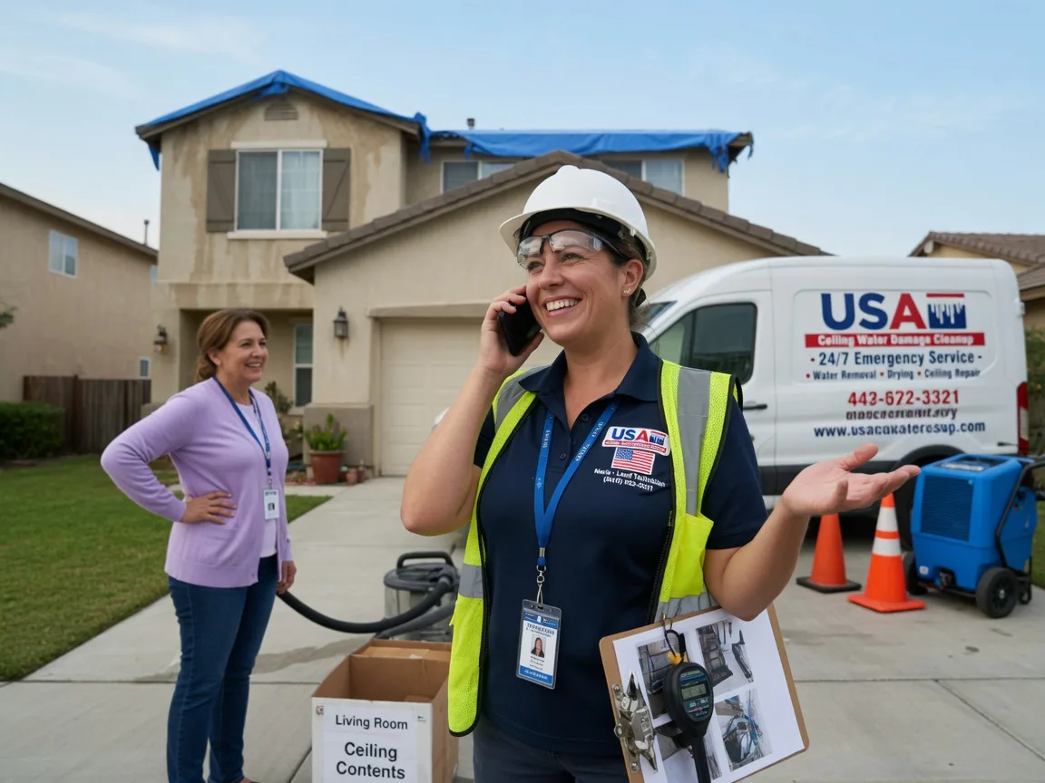 Ceiling Water Damage Restoration Napoleon, ND FAQs